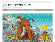 Tablet Screenshot of elpixel21.com